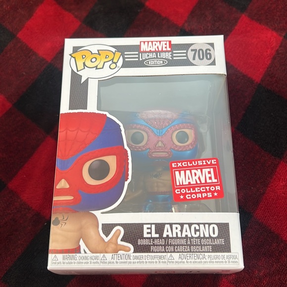 Funko Pop Marvel Collector Corps Mucha Libre Edition bundle - Picture 7 of 10